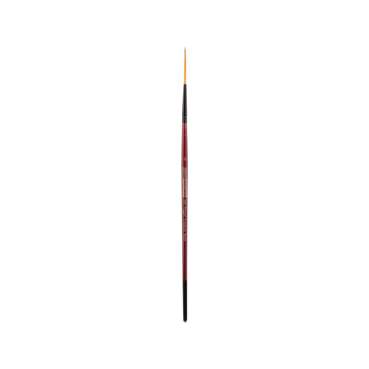 Creative Mark Ebony Splendor Short-Handled Synthetic Sable Paint Brush, Assorted, Teijin Multi-Filament Hair, Handcrafted Synthetic Paint Brushes for Acrylic, Watercolor Painting and More